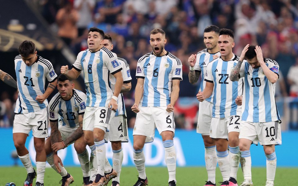 Съдбата си направи шега с Аржентина и Франция, след като