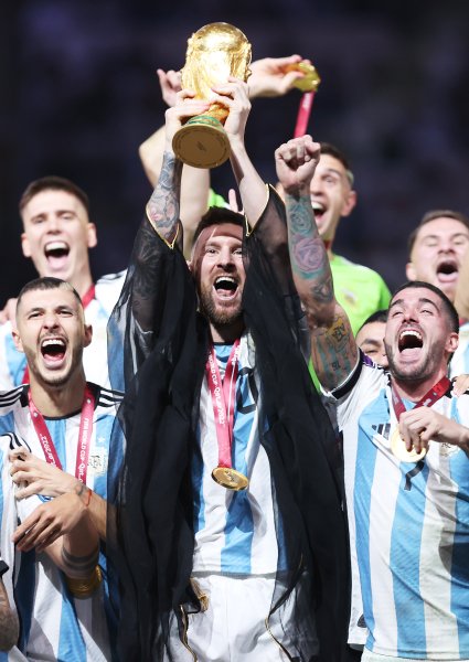 Радостта на аржентинските национали с Купата1