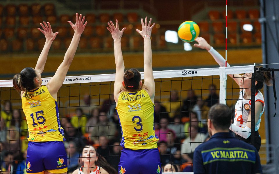 Волейболните шампионки от Марица (Пловдив) ще изиграят третата си среща