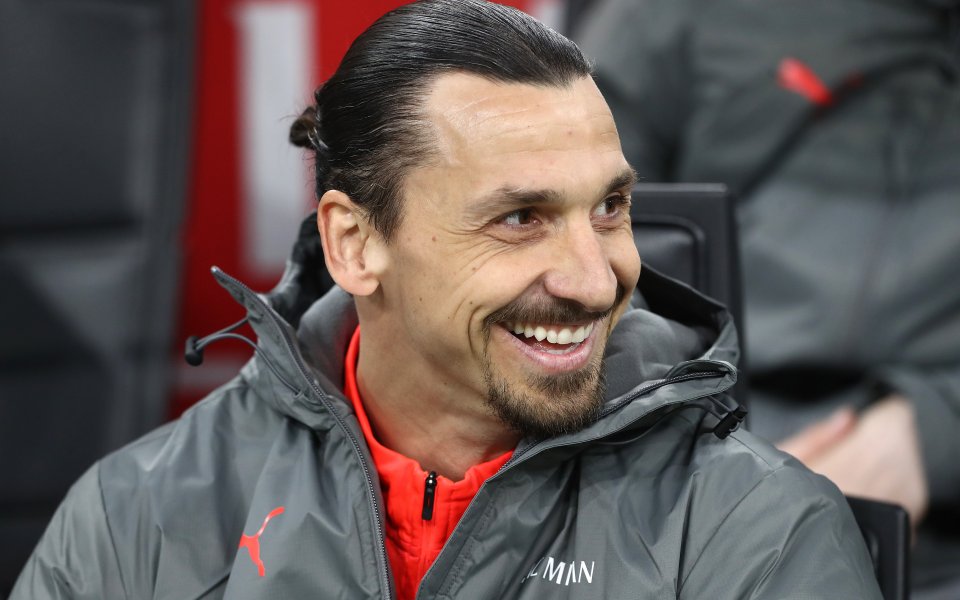 Суперзвездата на италианския гранд Милан - Златан Ибрахимович, отново намери