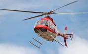 Медицинският ни хеликоптер с първа успешна мисия в планината