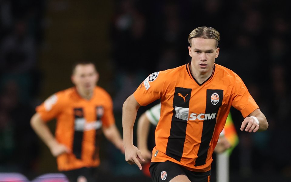 Украинският национал Михайло Мудрик за пореден път даде да се