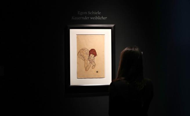 Днес произведенията на Егон Шиле струват милиони