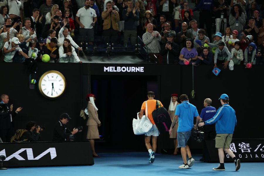 Контузеният Надал отпадна във втория кръг на Australian Open1