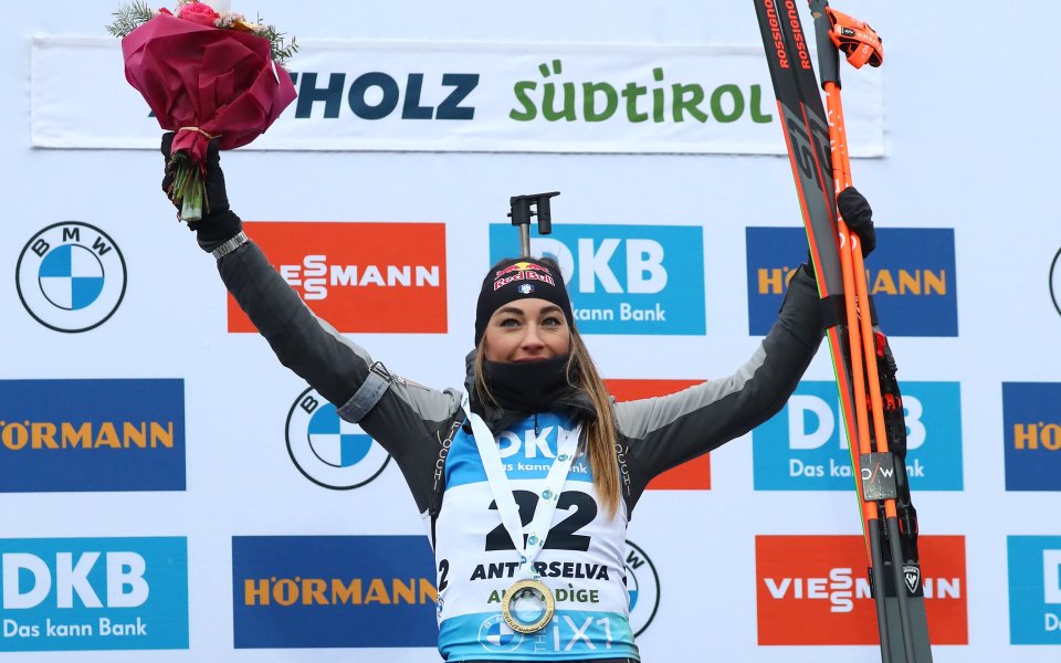 Италианката Доротея Вирер спечели спринта на 7.5 километра за жени