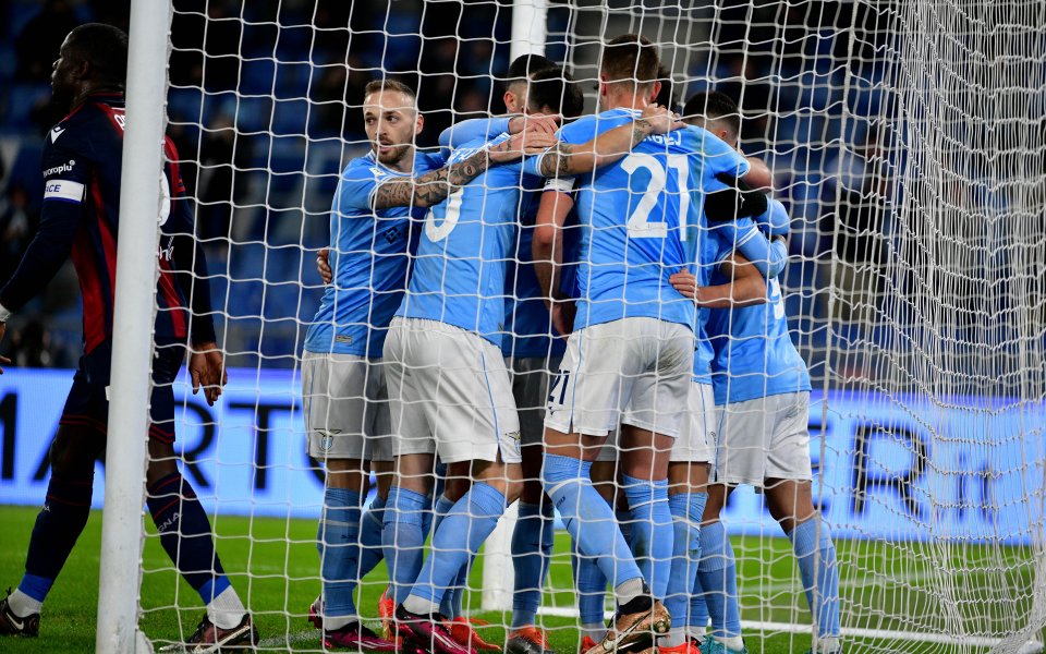 Отборът на Лацио победи с 1:0 Болоня и се класира