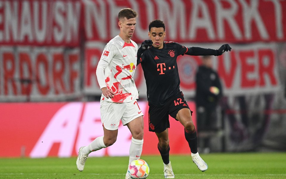 РБ Лайпциг и Байерн Мюнхен играят при 0:1 при подновяването