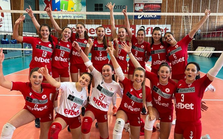 ЦСКА е първият финалист за Купата на България по волейбол