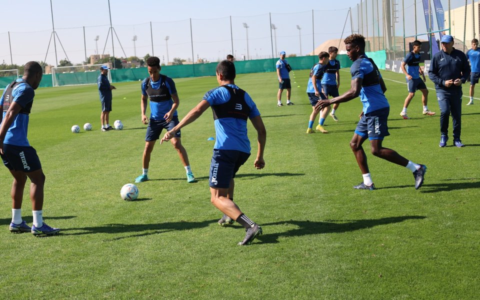 Левски проведе тази сутрин първата си за деня тренировка по