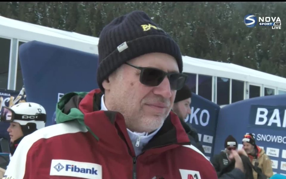 Председателят на федерацията по ски - Цеко Минев, говори за