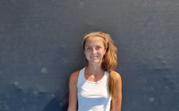 15 годишната Росица Денчева игра много силно срещу една от фаворитките