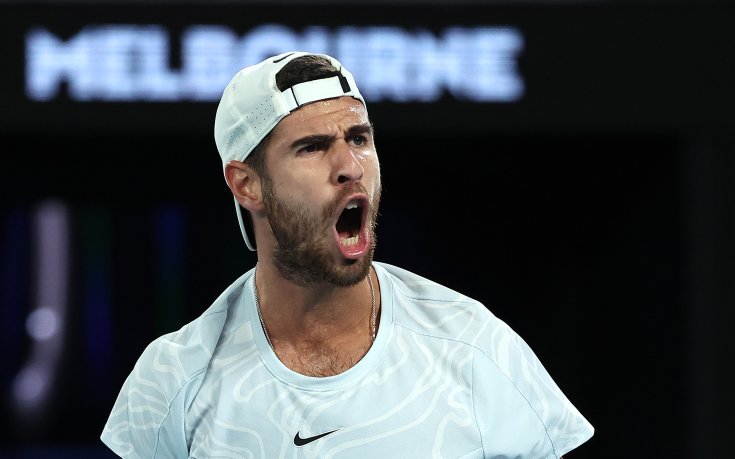 Руснак е първият полуфиналист в Мелбърн след отказ на американски талант