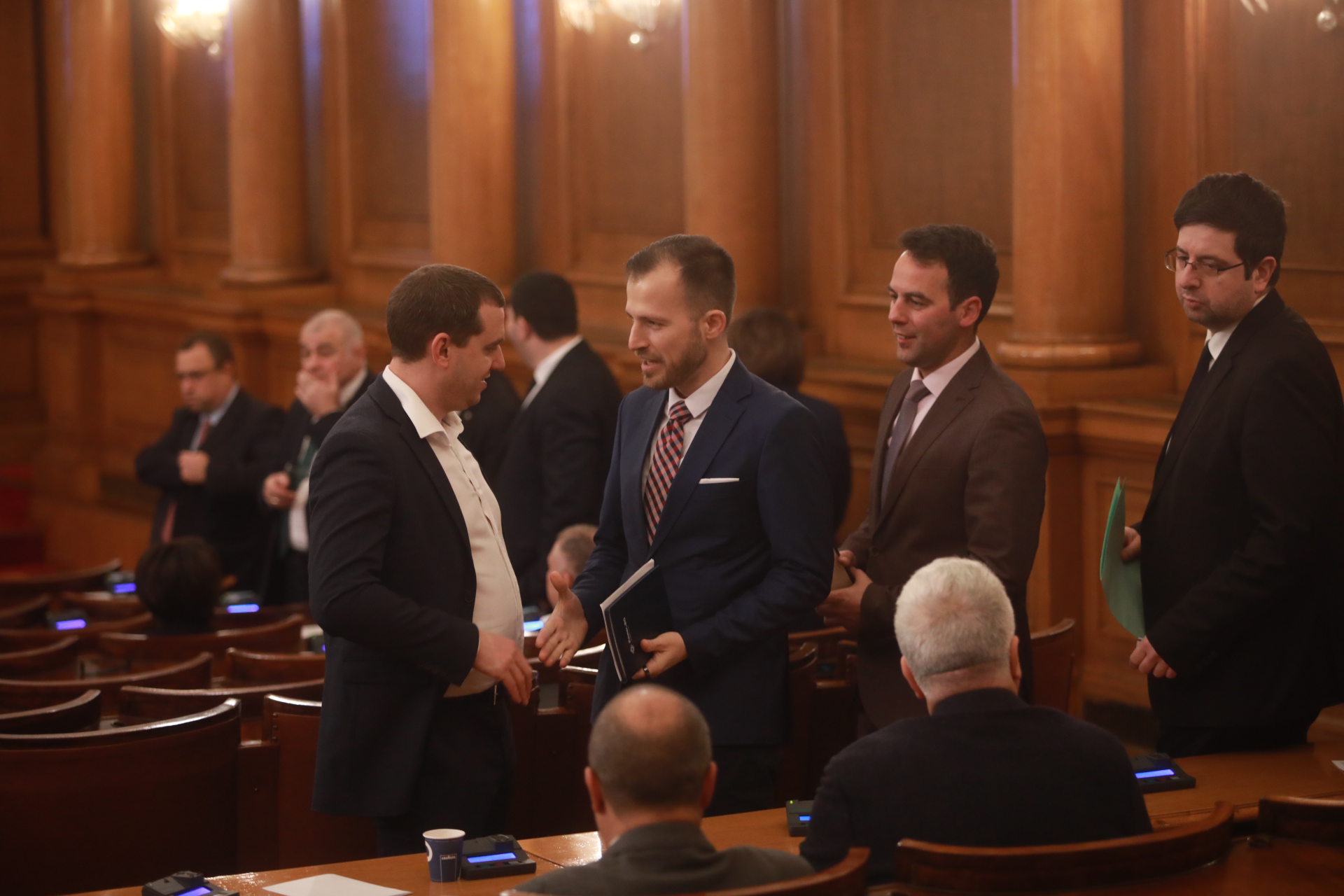 <p>Пленарно заседание на Народното събрание</p>