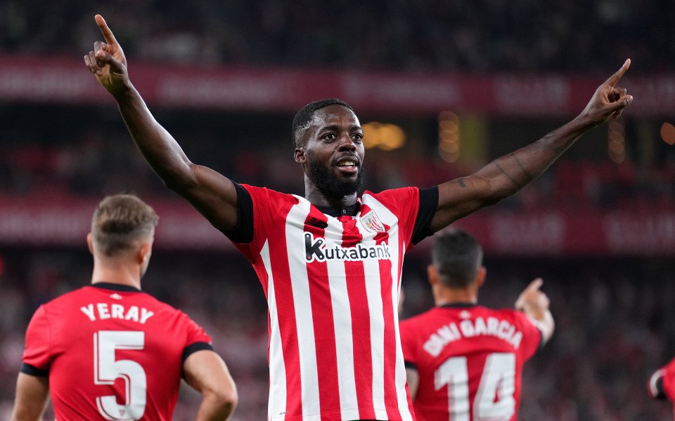 Нападателят на Атлетик Билбао Иняки Уилямс постигна впечатляващ рекорд в