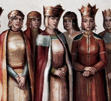 Oскъдната информация за вида на българските жени през средните векове достига