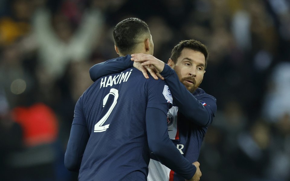 Френският шампион Пари Сен Жермен играе при в първи двубой