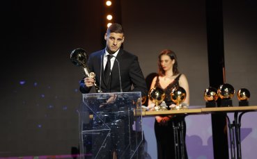 Звездата на Лудогорец Кирил Десподов спечели наградата за Футболист