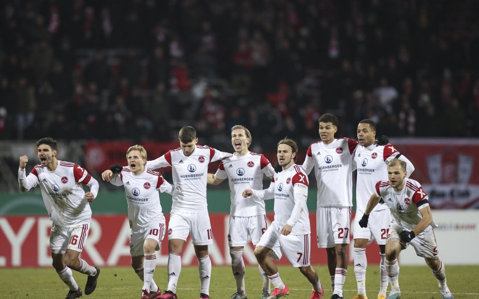 Нюрнберг се класира за ¼-финалите на турнира за Купата на