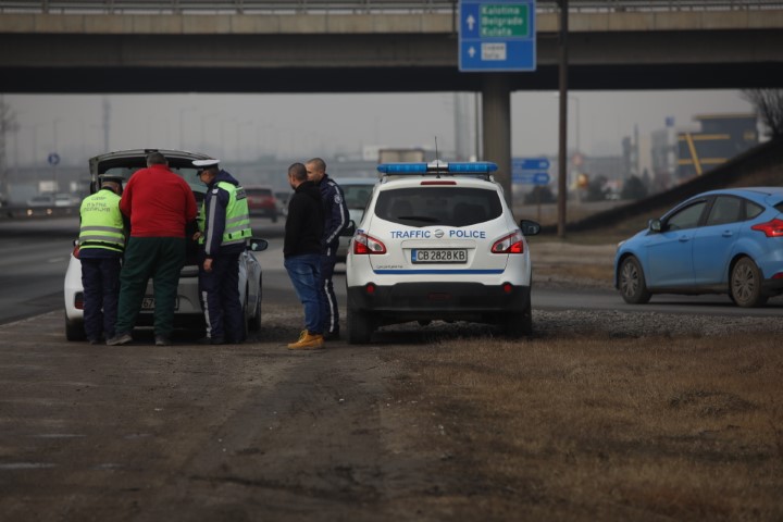 <p>Акция на &quot;Пътна полиция&quot; в цялата страна</p>