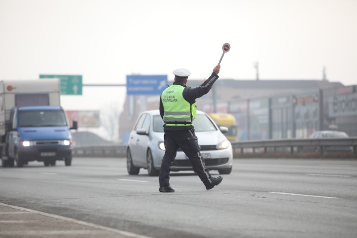 <p>Акция на &quot;Пътна полиция&quot; в цялата страна</p>