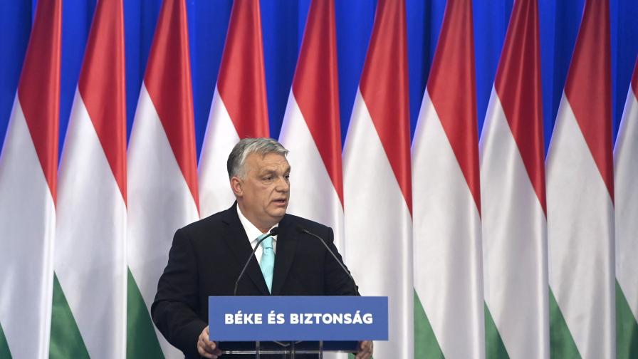 <p>Орбан подкрепи Макрон, чиито&nbsp;коментари за Китай предизвикаха критики</p>