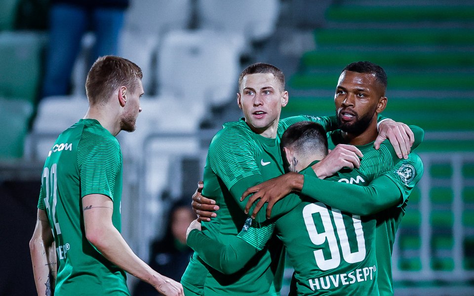 Лудогорец и Славия играят при резултат 1:0 в мач от 20-ия