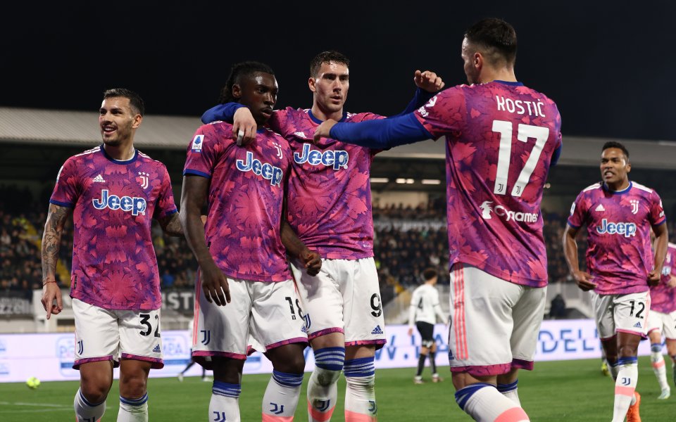 Ювентус победи с 2:0 Специя като гост в мач от