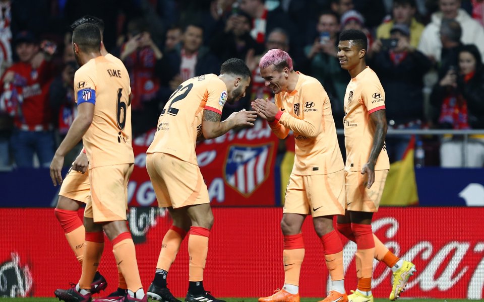 Атлетико Мадрид надви с 1:0 Атлетик Билбао у дома в