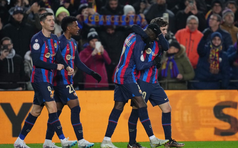 Нападателят на Барселона Усман Дембеле няма да има време да