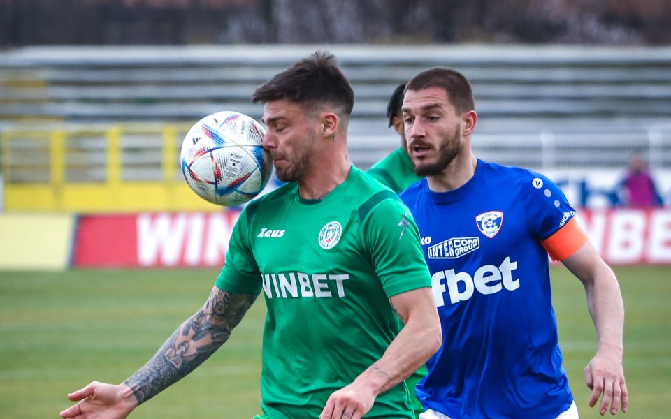 Ботев Враца приема Спартак Варна на стадион Христо Ботев“ от