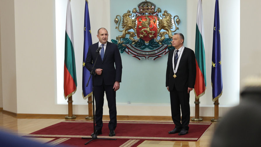 Радев: България подкрепя независимостта и териториалната цялост на Украйна