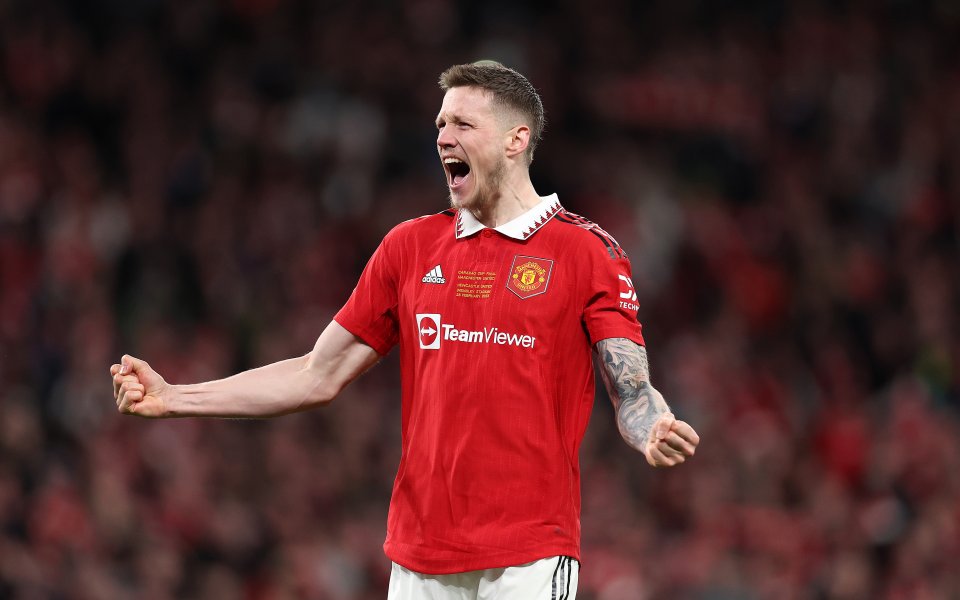 Вут Вегхорст се сдоби с медал след победата на Манчестър Юнайтед