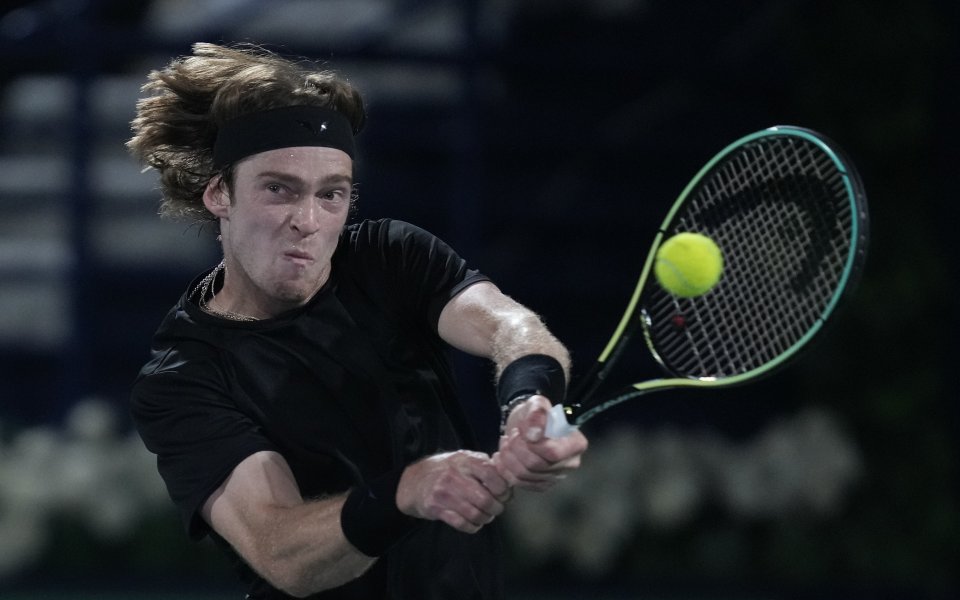 Филип Краинович - Андрей Рубльов 0:2 сета / ATP 500, Дубай, 1/32-финал, 27.02.2023 г.