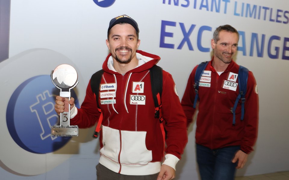 Посрещане на Алберт Попов