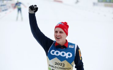 Норвежкият скибегач Симен Крюгер спечели втора титла от световното първенство