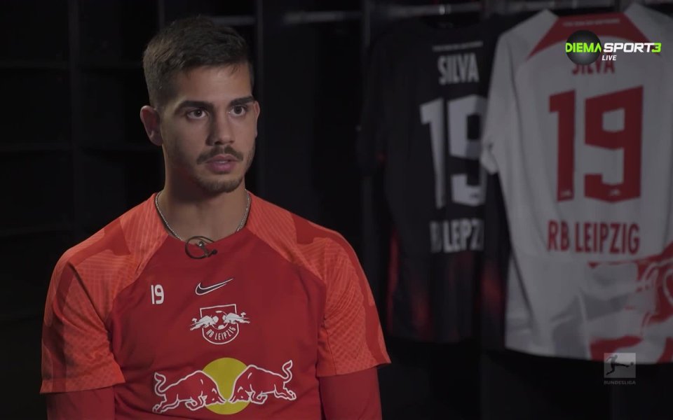 Нападателят на РБ Лайпциг Андре Силва даде интервю, в което