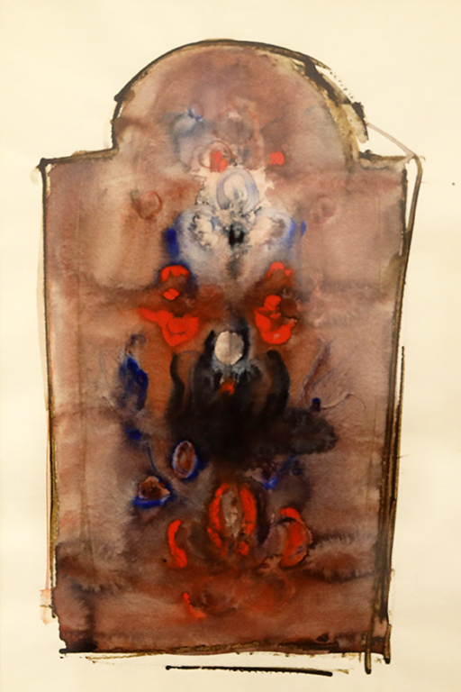 <p>В изкуството на 20 век алафрангата се превръща (появява и като) в кавалетно произведение.</p>