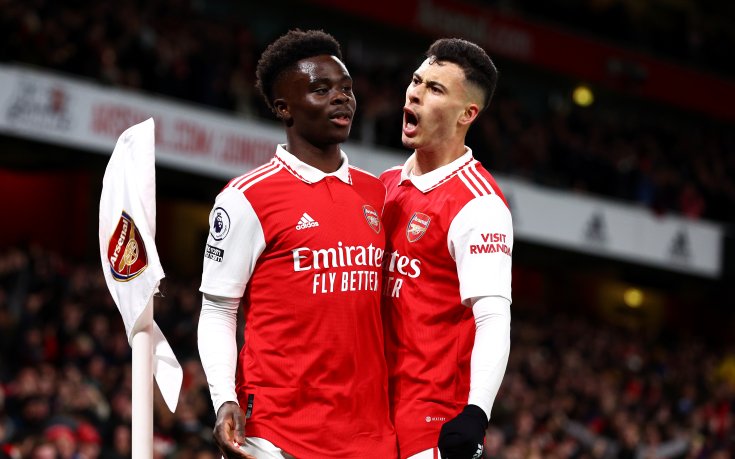 Арсенал прегази Евертън и дръпна на върха в Англия