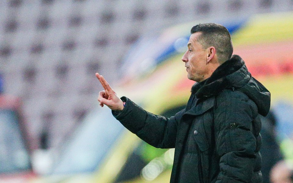 Наставникът на Локомотив Пловдив - Александър Томаш, остана доволен след