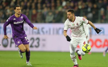Полузащитникът на Милан Исмаел Бенасер се завърна срещу Фиорентина в