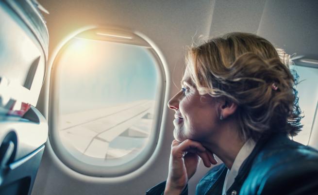 Летенето със самолет може да причини рак на кожата