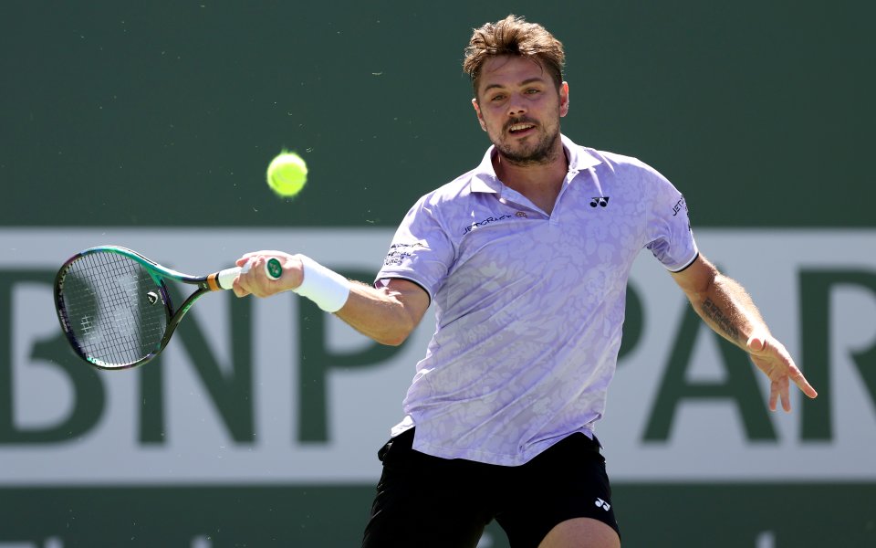 Станислас Вавринка - Александър Вучич 2:1 сета / ATP 1000, Индиън Уелс, първи кръг, 09.03.2023 г.