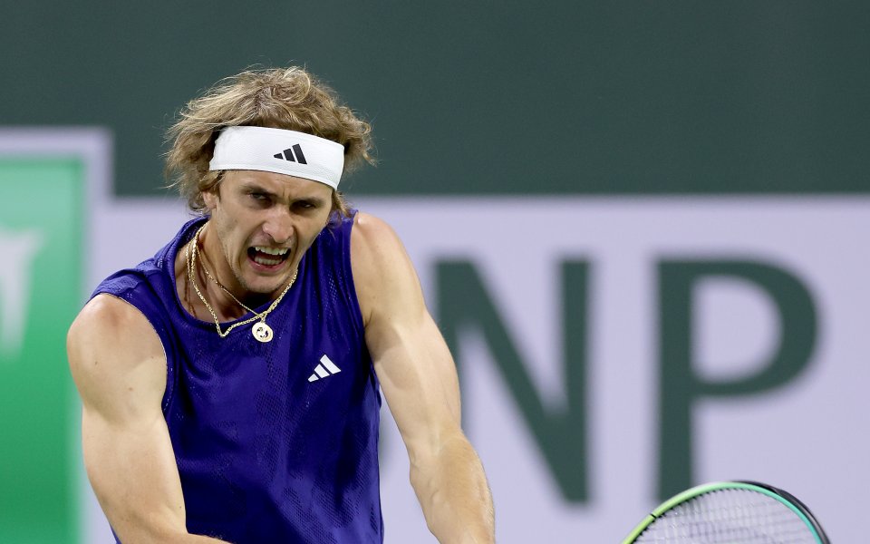 Педро Качин - Александър Зверев 0:2 сета / ATP 1000, Индиън Уелс, втори кръг, 11.03.2023 г.