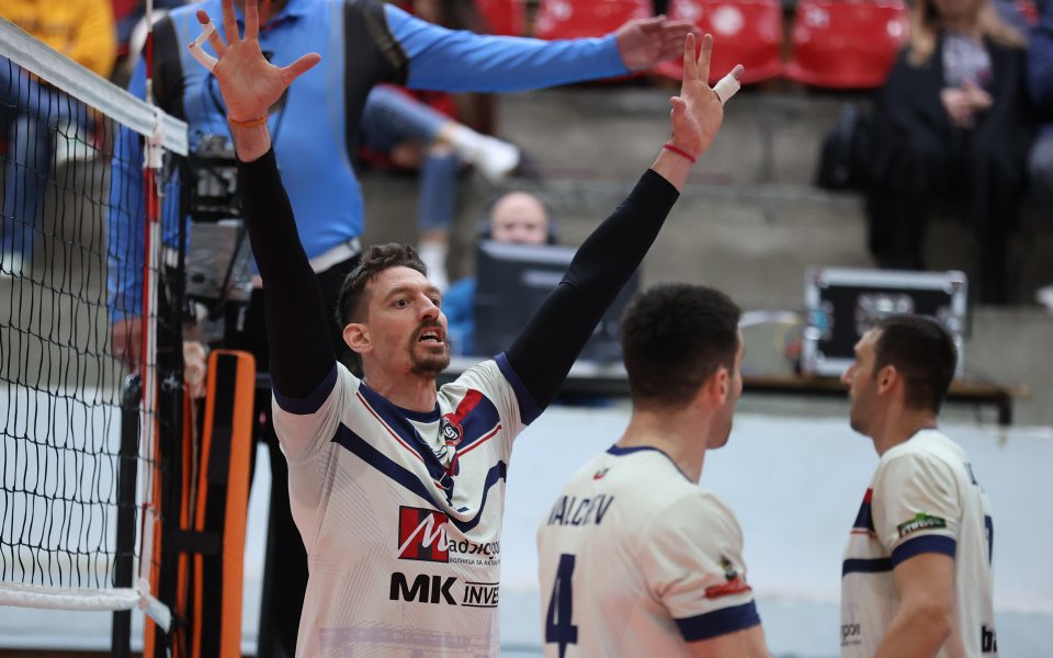 ВК ЦСКА - ВК Дея спорт Бургас 2:3 гейма / efbet Супер Волей, 19-и кръг, 12.03.2023 г. - втора