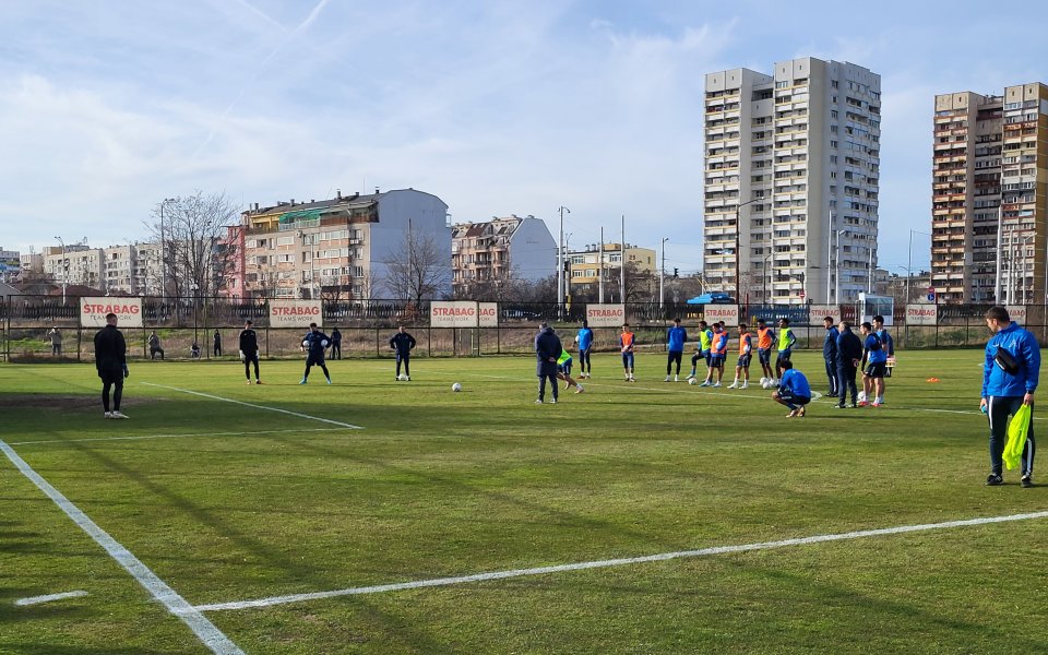 Последната тренировка на Левски преди гостуването на Арда в Кърджали бе