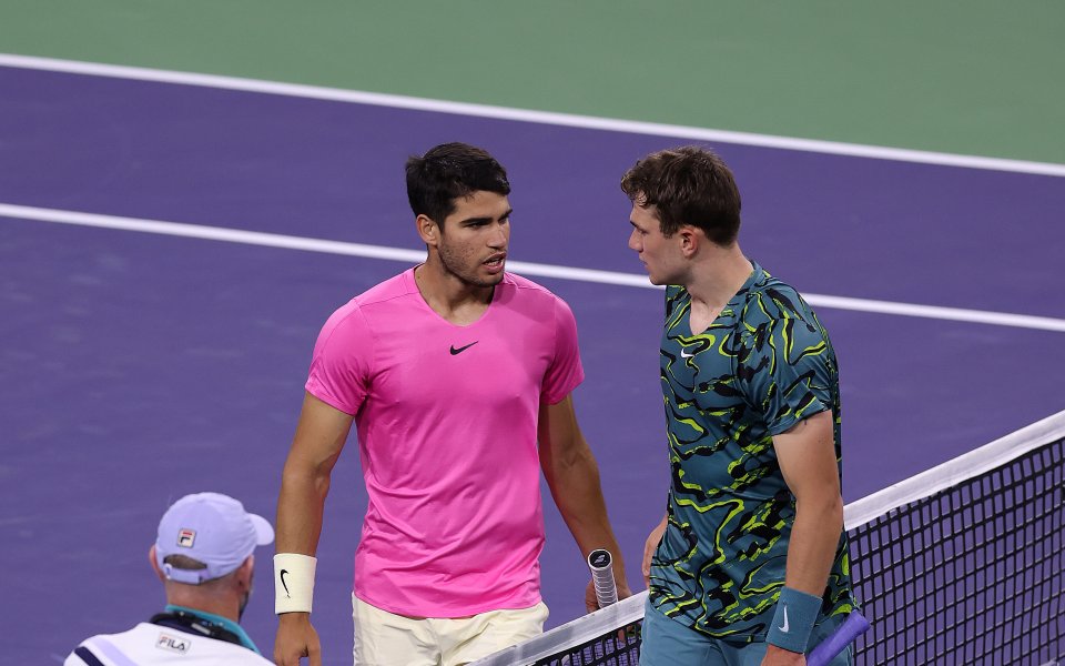 Карлос Алкарас - Джак Дрейпър, Индиън Уелс