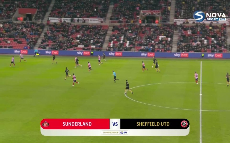 Шефилд Юнайтед направи пълен обрат срещу Съндърланд и спечели срещата