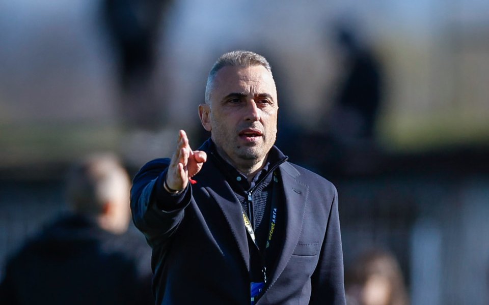 Треньорът на Лудогорец - Ивайло Петев, призна, че е доволен