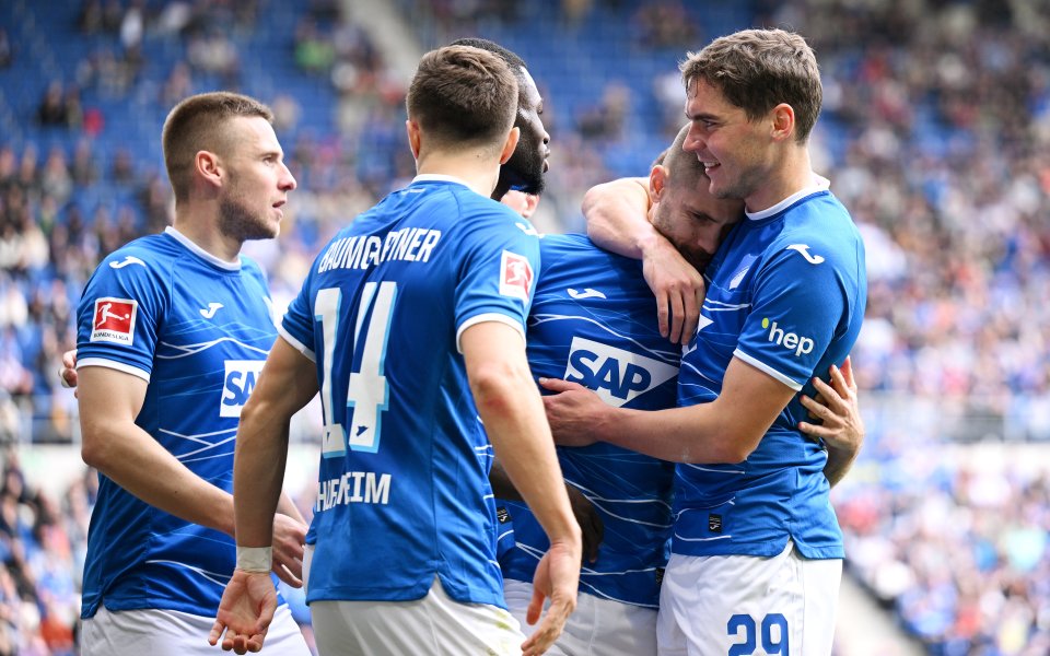 Хофенхайм спря серията си от 9 поредни загуби в Бундеслигата