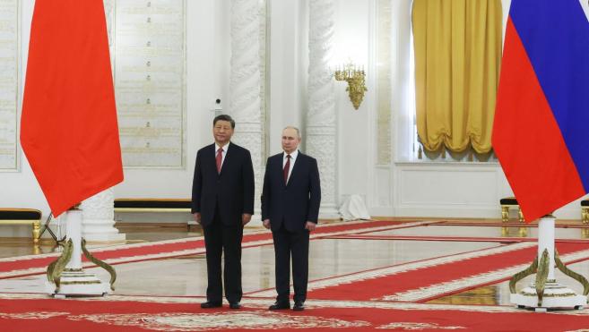 Започна срещата между Путин и Си Цзинпин в Кремъл